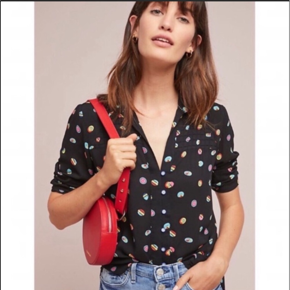 Anthropologie top from 52 Conversations limited Ed collection